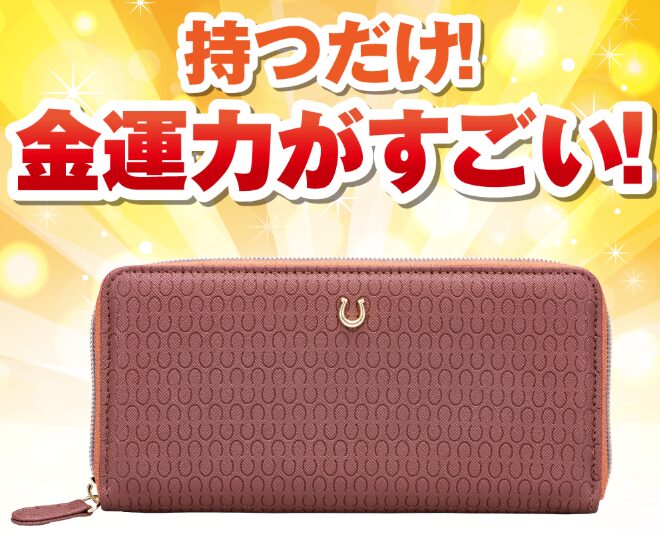 【嫁の友人の話】金運馬蹄財布のレビュー！金運が跳ね上がった！？
